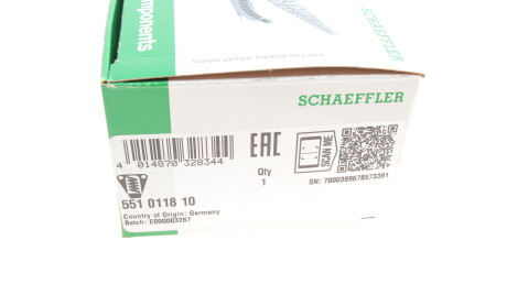 Фото 8 - Натяжитель цепи ГРМ INA 551 0118 10 (551011810)