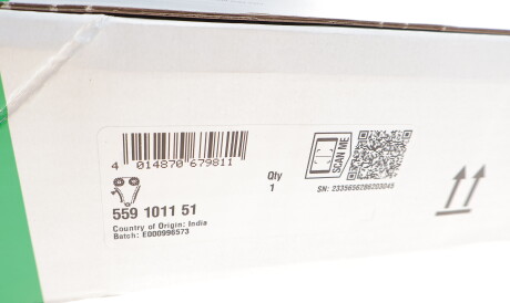 Фото 2 - Ланцюг ГРМ INA 559 1011 51 (559101151)