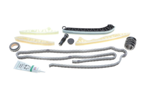 Комплект ГРМ (ланцюг + шестерня) MERCEDES CLK (A209), CLK (C209), CLS (C219), E (A207), E (C207), E (W211), E (W212), E T-MODEL (S211), E T-MODEL (S212), G (W463), GL (X164) 4.7/5.5 10.05-12.16 - ((2720521316, 2720521716, 68013902AA, A2720521316, A2720521716)) INA 559 1799 30