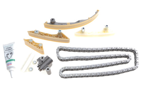 Комплект ГРМ (ланцюг + елементи) FORD TRANSIT 2.4D 01.00-05.06 - ((1102609, YC1Q6268AA)) INA 559 1806 21