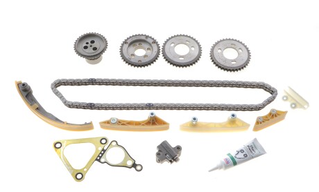 Комплект ланцюга ГРМ Ford Transit 2.4DI/2.2-2.4TDCI 06- (ланцюг, натяжник, шестерня) - INA 559 1806 41