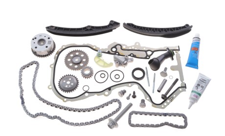 Комплект ланцюга ГРМ VW Passat B6/B7 1.4TSI 07-14, 90/118kw - ((03C109088F, 03C109088B, 03C109088E)) INA 559 1808 50