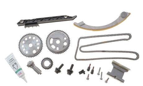 Комплект ланцюга ГРМ Opel Vectra/Zafira 2.2 DGi 03-12 - ((00636176, 05636479, 0636176, 05636401, 12577386)) INA 559 1849 40