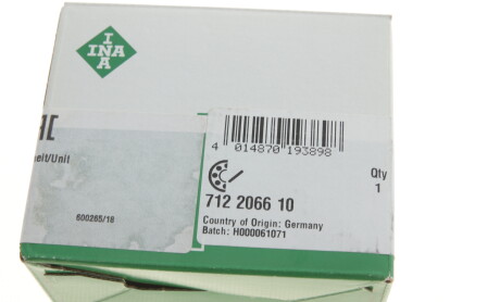 Фото 4 - Автозапчасть INA 712 2066 10 (712206610)