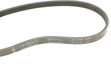 Фото 3 - Ремінь приводний INA FB 4PK611 (FB4PK611)