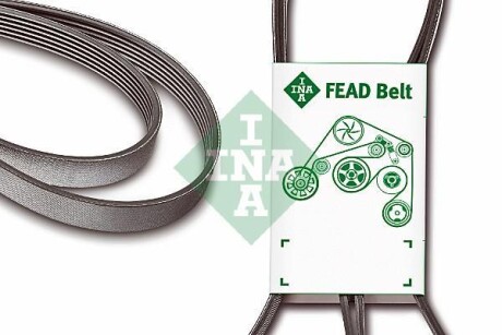 Фото ремінь генератора Smart Fortwo 0.6-0.7i 02-07/Mitsubishi Colt 1.5 05-12/Chevrolet Matiz 0.8 05- - INA FB 4PK790 Ремінь генератора Smart Fortwo 0.6-0.7i 02-07/Mitsubishi Colt 1.5 05-12/Chevrolet Matiz 0.8 05- - INA FB 4PK790