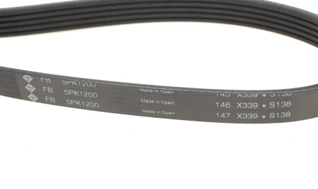 Фото 3 - Ремень приводной INA FB 5PK1200 (FB5PK1200)