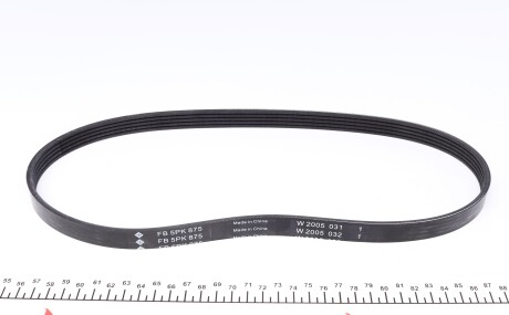 Фото 2 - Ремінь приводний INA FB 5PK875 (FB5PK875)