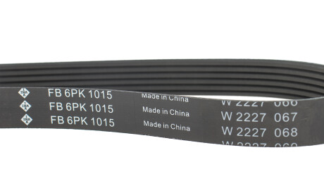 Фото 3 - Ремінь приводний INA FB 6PK1015 (FB6PK1015)