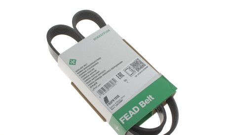 Фото 2 - Ремінь приводний INA FB 6PK1050 (FB6PK1050)