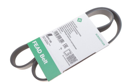 Фото 2 - Ремень приводной INA FB 6PK1100 (FB6PK1100)