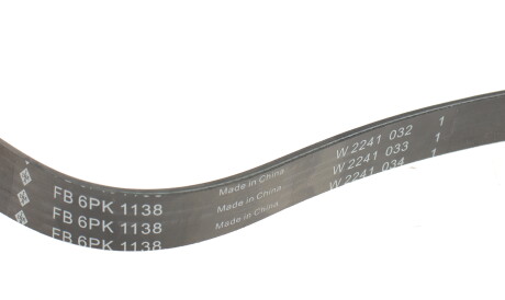 Фото 2 - Ремінь приводний INA FB 6PK1138 (FB6PK1138)