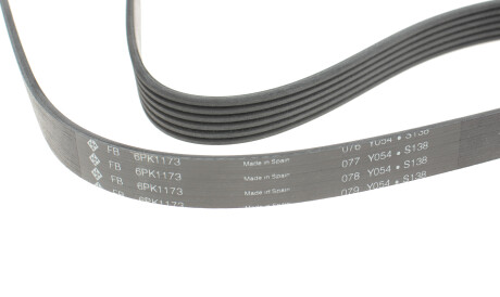 Фото 2 - Ремінь приводний INA FB 6PK1173 (FB6PK1173)