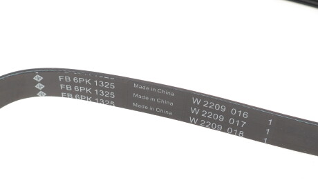 Фото 2 - Ремінь приводний INA FB 6PK1325 (FB6PK1325)