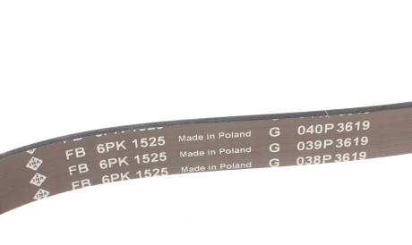 Фото 3 - Ремінь приводний INA FB 6PK1525 (FB6PK1525)