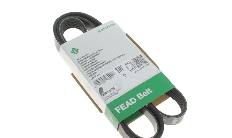 Фото 2 - Ремінь приводний INA FB 6PK1600 (FB6PK1600)