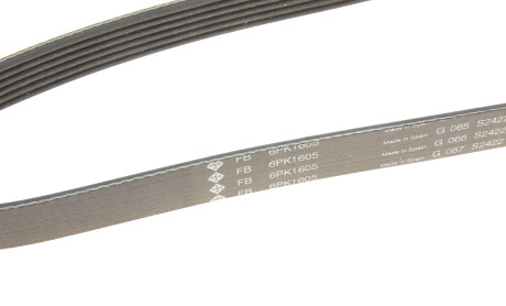 Фото 5 - Ремень приводной INA FB 6PK1605 (FB6PK1605)