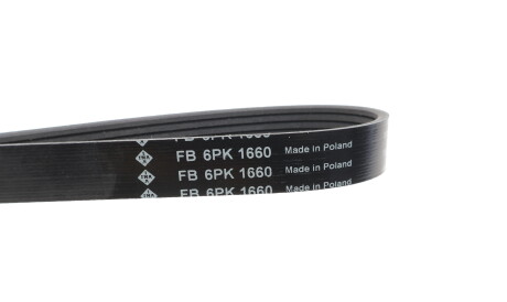 Фото 3 - Ремінь приводний INA FB 6PK1660 (FB6PK1660)
