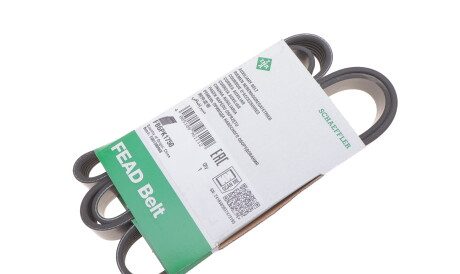 Фото 2 - Ремінь приводний INA FB 6PK1750 (FB6PK1750)