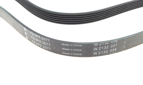 Фото 2 - Ремень приводной INA FB 6PK2077 (FB6PK2077)