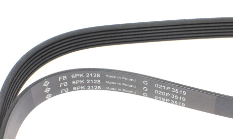 Фото 3 - Ремінь приводний INA FB 6PK2128 (FB6PK2128)