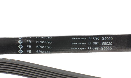 Фото 3 - Ремінь приводний INA FB 6PK2390 (FB6PK2390)