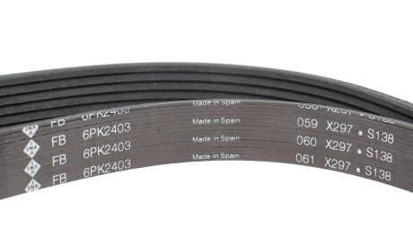 Фото 2 - Ремінь приводний INA FB 6PK2403 (FB6PK2403)