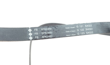 Фото 2 - Ремінь приводний INA FB 6PK2460 (FB6PK2460)