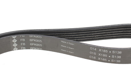 Фото 2 - Ремень приводной INA FB 6PK905 (FB6PK905)