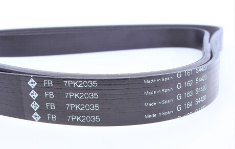 Фото 2 - Ремінь приводний INA FB 7PK2035 (FB7PK2035)