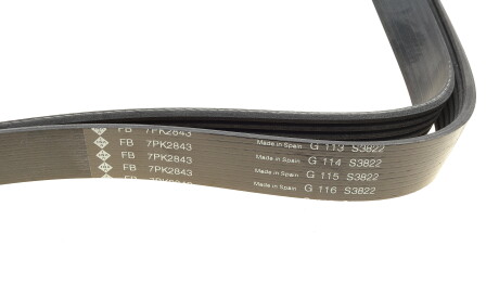 Фото 2 - Ремень приводной INA FB 7PK2843 (FB7PK2843)