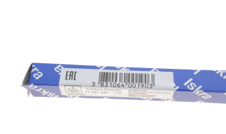 Фото 3 - Свечка накала ISKRA 11 721 105 (11721105)