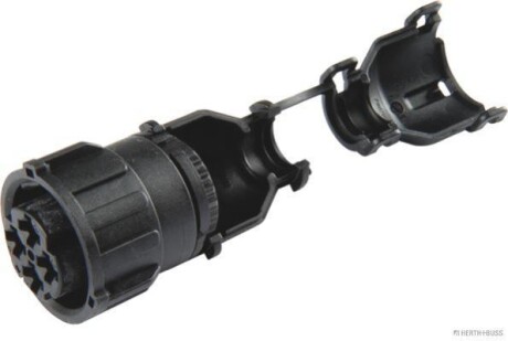 Електричний роз’єм (кількість контактів: 4, форма штекера: байонет/круглий, мама, чорн) - JAKOPARTS 50290855