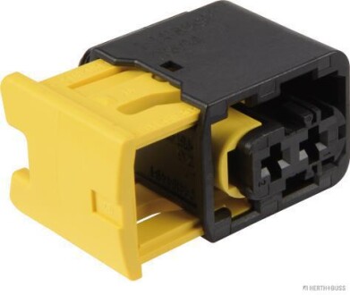 Електричний роз’єм (кількість контактів: 2, форма штекера: прямокутний, мама, HDSCS, напруга до 36В, без шпильок/ущільнювача) - JAKOPARTS 50390737