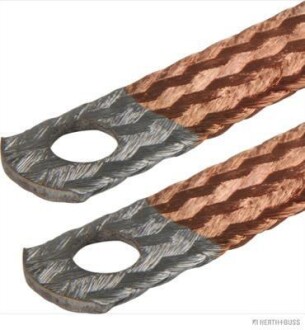 Кабель маси Мідь, діаметр вушка: 10,5мм, переріз жили 21,2мм², відстань між монтажними отворами: 400мм - JAKOPARTS 52287816