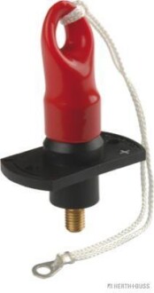 Конектори дротів (ціна за 1 шт, роз'єм "+" для зовнішнього запуску, кількість контактів: 1, діаметр: 6,4мм, M10) - JAKOPARTS 52289009