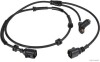 Датчик ABS (задній) Ford Galaxy/VW Sharan 95-10 (HUECO) - (7M3927807F, 1112767, YM212B372EB) JAKOPARTS 70660065 (фото 1)
