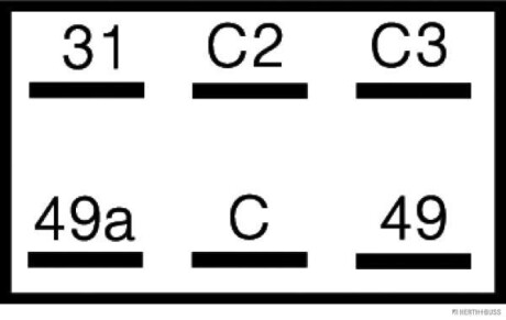Фото 2 - Автозапчастина JAKOPARTS 75605146