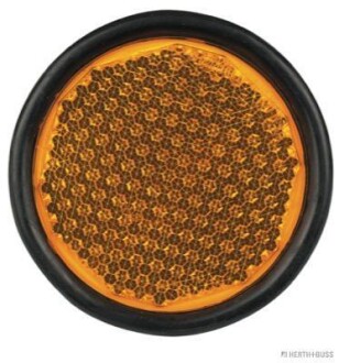 Світловідбивач Круглий (жовтий, до гвинта, діаметр: 90мм) - JAKOPARTS 78623019