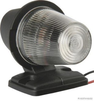 Габаритні ліхтарі Лів/Прав, білий, R5W, висота 74,5мм ширина 65мм глибина 65/100мм, 12/24В - JAKOPARTS 82710042