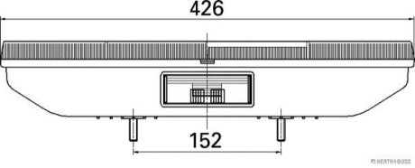 Фото 5 - Задній ліхтар JAKOPARTS 83830023