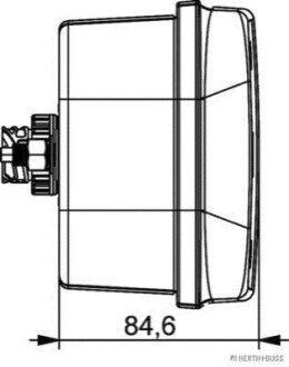 Фото 6 - Задній ліхтар JAKOPARTS 83830173