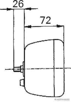 Фото 5 - Задній ліхтар JAKOPARTS 83830212