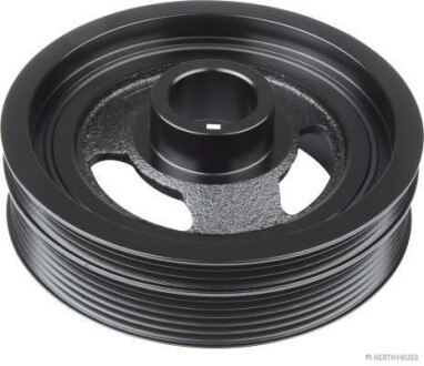 Шків колінчастого валу (кількість ребер: 3 6) MAZDA 3, 3/HATCHBACK, 6, 6/KOMBI, CX-3, CX-30, CX-5, CX-60, CX-80, CX-9, MX-5 IV 2.0-2.5H 09.11- - ((PE0111400)) JAKOPARTS J1093012