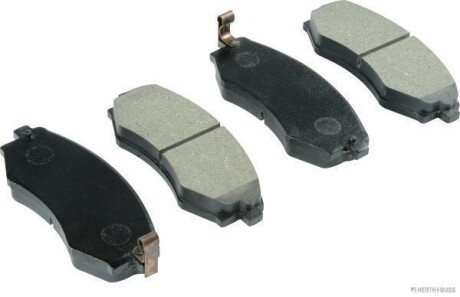 Комплект гальмівних накладок, дискове гальмо - JAKOPARTS J3600517