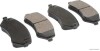 Brake pad set, disc brake | front axle | wva number 23638 | with acoustic wear warning - (05096349AA, 00KV1016349AD, K05096349AA) JAKOPARTS J3600801 (фото 1)