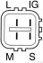 Генератор - ((270600D020, 270600D030, 270600D03084, 270600D140, 270600D170)) JAKOPARTS J5112118 (фото 4)