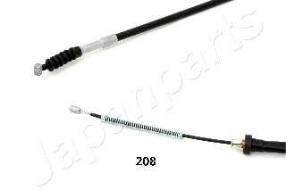 Фото 2 - Трос ручного тормоза JAPANPARTS BC-208