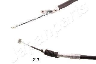 Фото 2 - Трос ручного тормоза JAPANPARTS BC-217