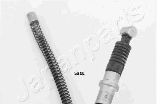 Фото 2 - Трос ручного тормоза JAPANPARTS BC-531L (BC531L)
